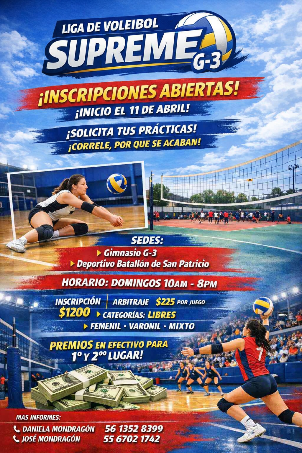 Liga de Voleibol SUPREME G-3